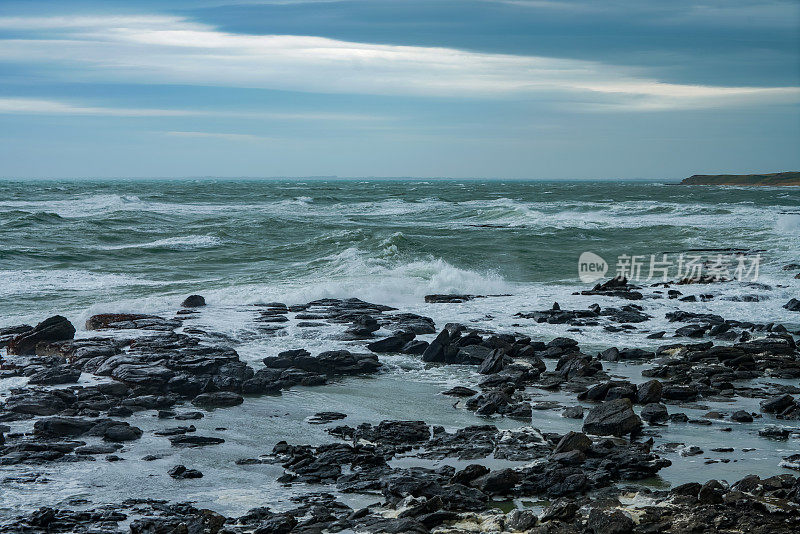 Waipapa Point灯塔，南岛，新西兰